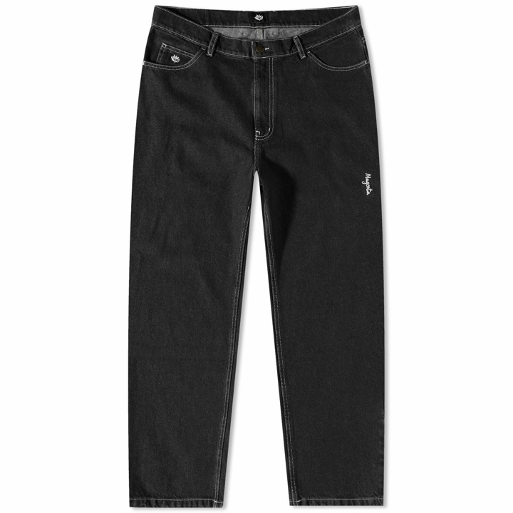 Photo: Magenta Men's 2 Tone OG Jeans in Black