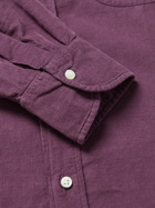 Sid Mashburn - Cotton-Corduroy Shirt - Purple