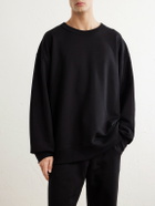 Dries Van Noten - Hax Oversized Cotton Sweatshirt - Black