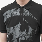 Fred Perry Men's x Pleasures Skull Polo Shirt in Black