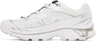 Salomon White XT-6 GORE-TEX Sneakers