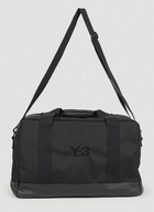 Logo Motif Weekend Bag in Black