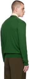 Vivienne Westwood Green Embroidered Cardigan