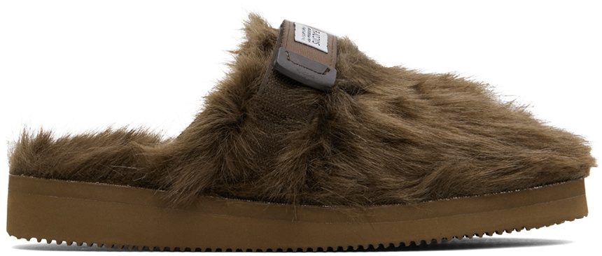 SUICOKE Brown ZAVO-2EU Slippers