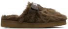 SUICOKE Brown ZAVO-2EU Slippers