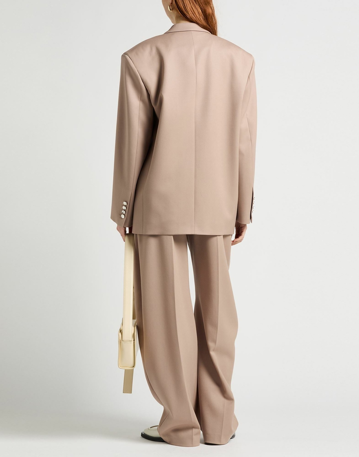 The Attico Womens Blazer Sand