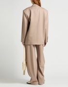The Attico Womens Blazer Sand