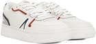 Lacoste White L001 Sneakers