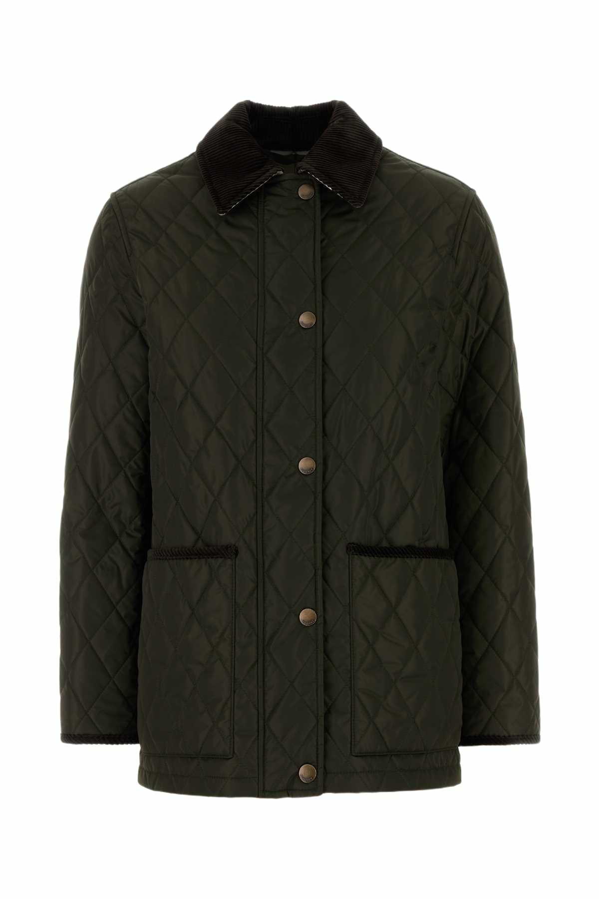 【送料&関税込】Burberry check Green Cotton Jacket Burberry Check Cotton Jacket | Saks Fifth Avenue