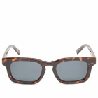 Le Specs Iceberg Sunglasses in Tokyo Tort/Smoke Mono 