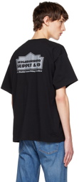 Neighborhood Black Printed T-Shirt