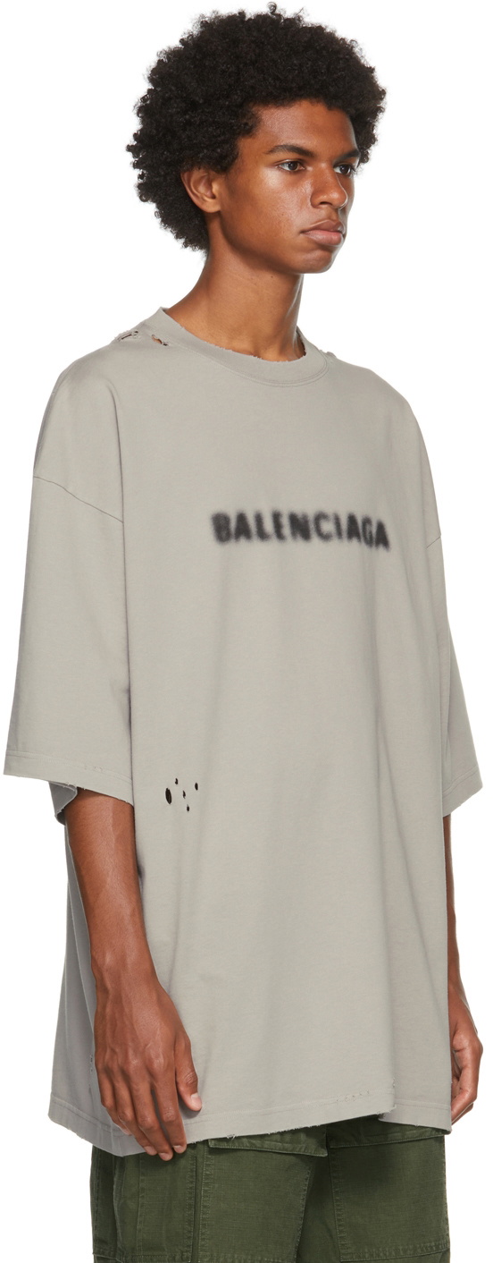 Balenciaga, Shirts, Balenciaga Distressed Tshirt