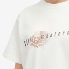 C2H4 Men's x mastermind JAPAN Logo T-Shirt in Mist White