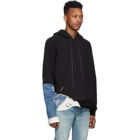 Greg Lauren Black Fragment Hoodie