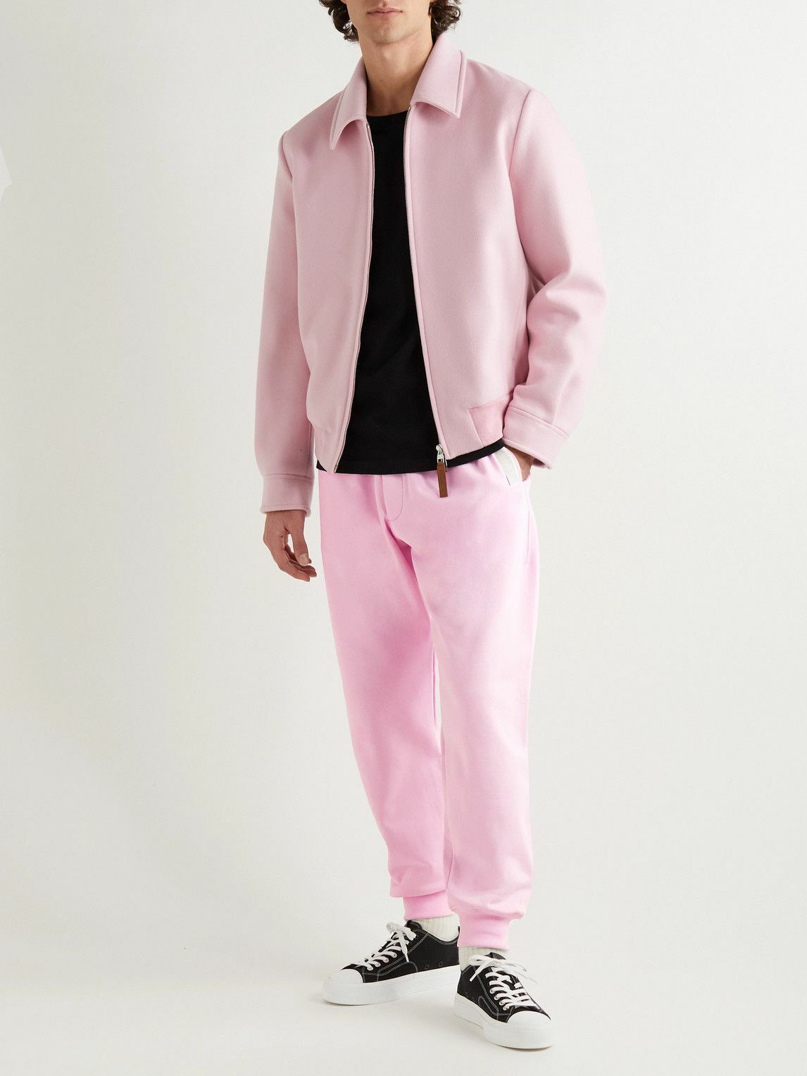 【関税&送料込】Alexander Mcqueen Pink Regular Trousers With Alexander McQueen Regular Tailored Trousers | Pink | FARFETCH BN