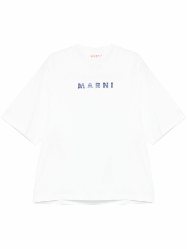 Photo: Marni Logo-Print T-Shirt