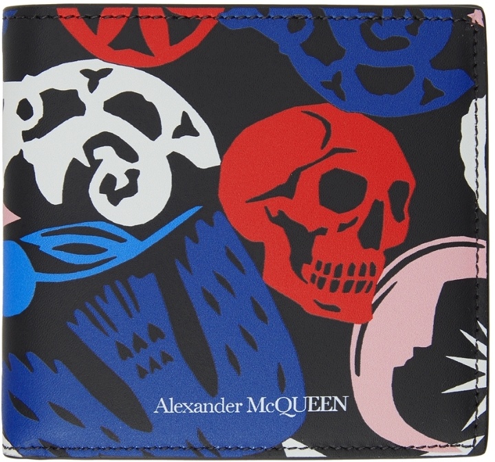 Photo: Alexander McQueen Multicolor Paper Cut Bifold Wallet
