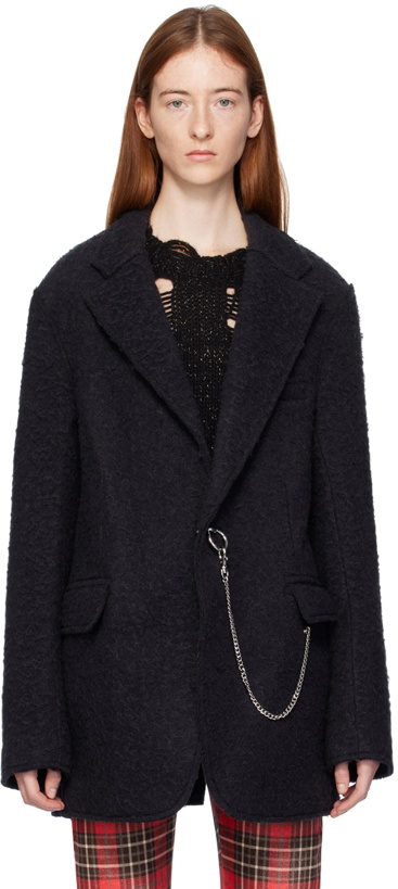 Photo: R13 Black Ragged Blazer