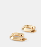 Burberry Hollow Spike gold-plated sterling silver earrings