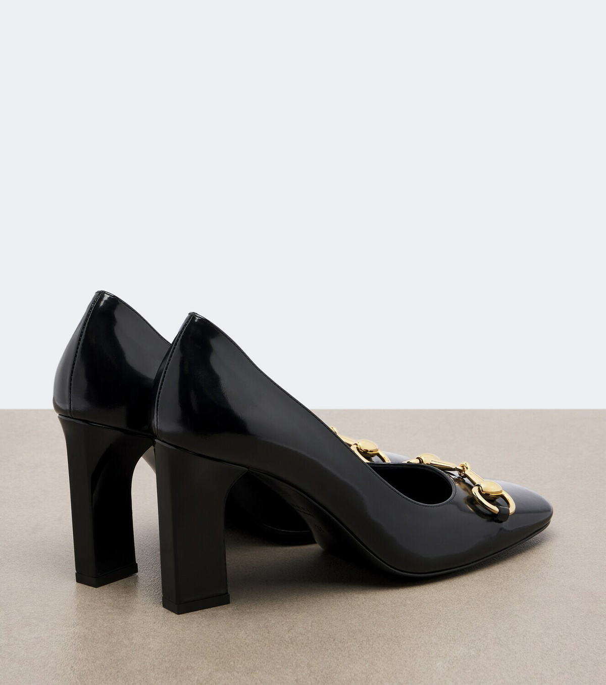 Gucci Signora Horsebit leather pumps