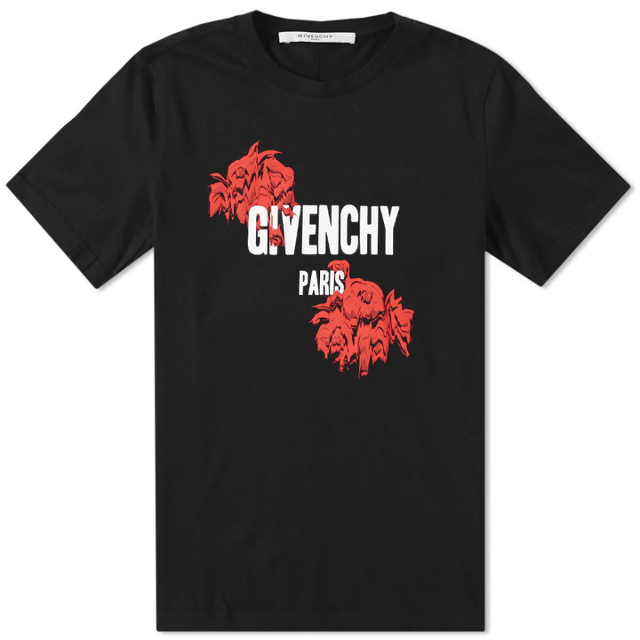Photo: Givenchy Rose Print Tee