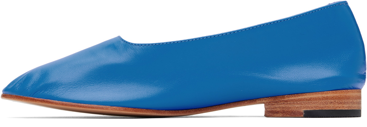 Martiniano Blue Glove Ballerina Flats