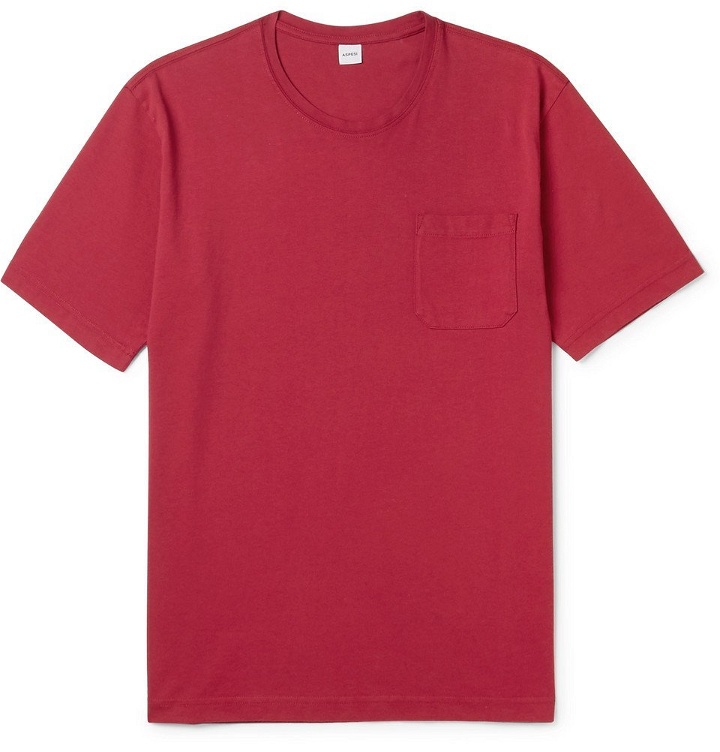 Photo: Aspesi - Cotton-Jersey T-Shirt - Men - Red