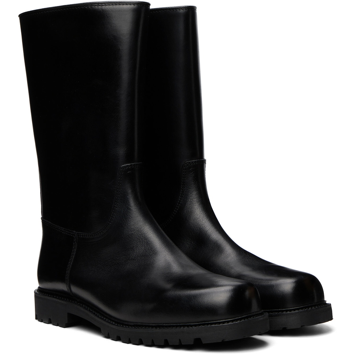 Rier Black Ludwig Reiter Edition Biker Boots