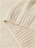 Aspesi - Brushed-Wool Polo Sweater - Neutrals