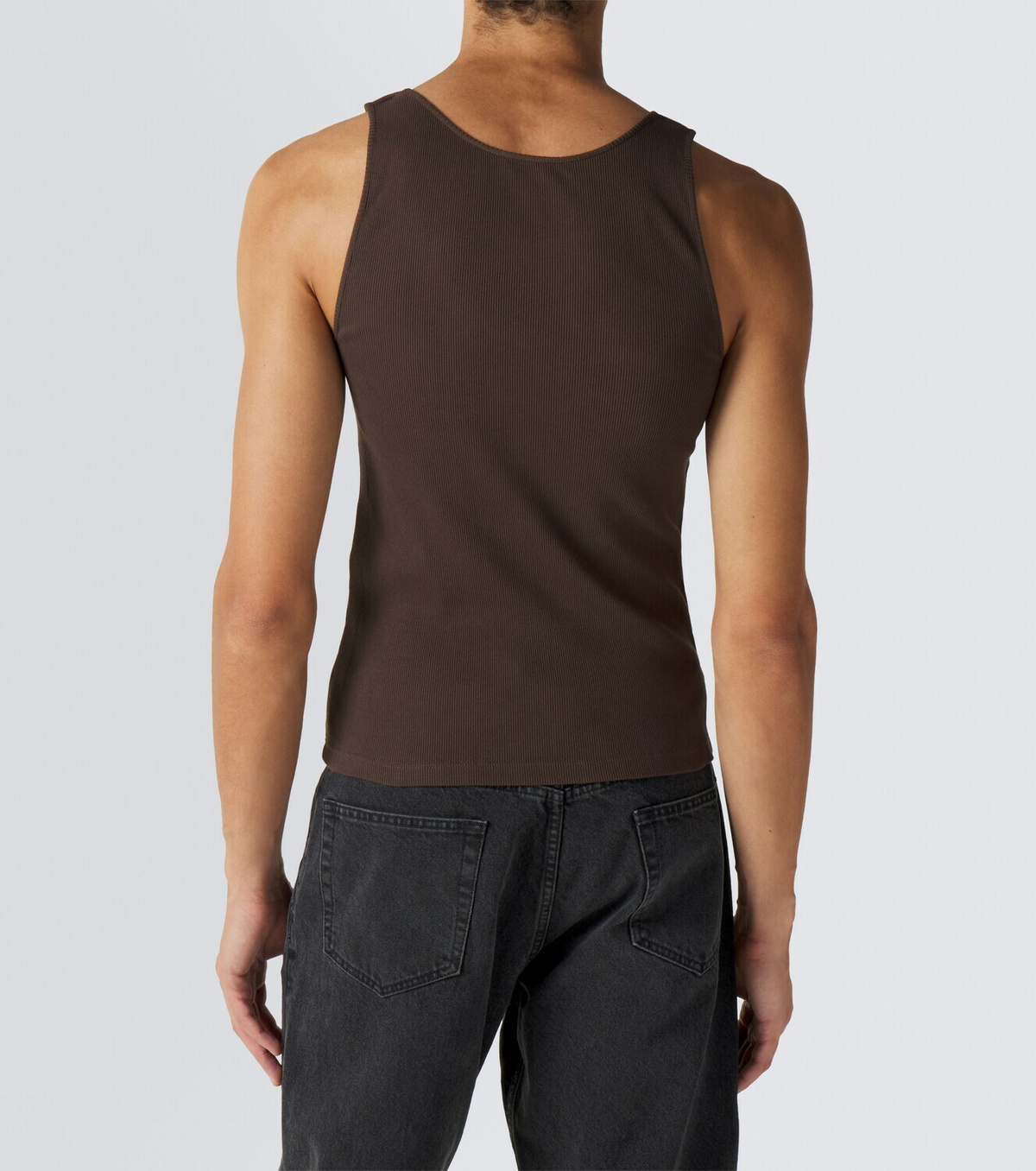 Saint Laurent Cassandre cotton tank top