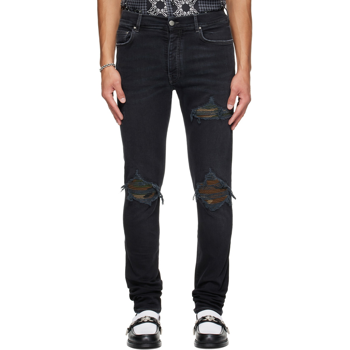 AMIRI Black Camo MX1 Jeans