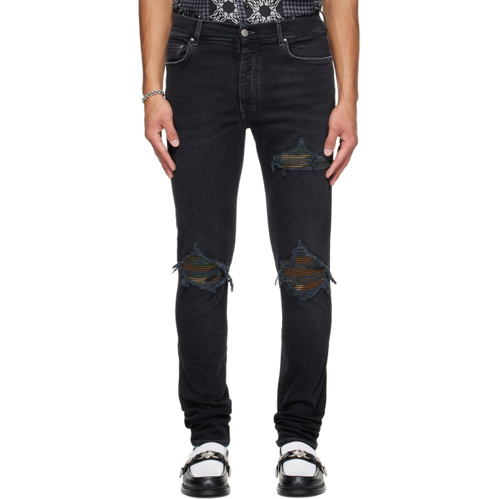Photo: AMIRI Black Camo MX1 Jeans