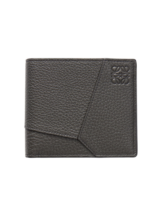 Photo: LOEWE - Puzzle Edge Panelled Full-Grain Leather Bifold Wallet