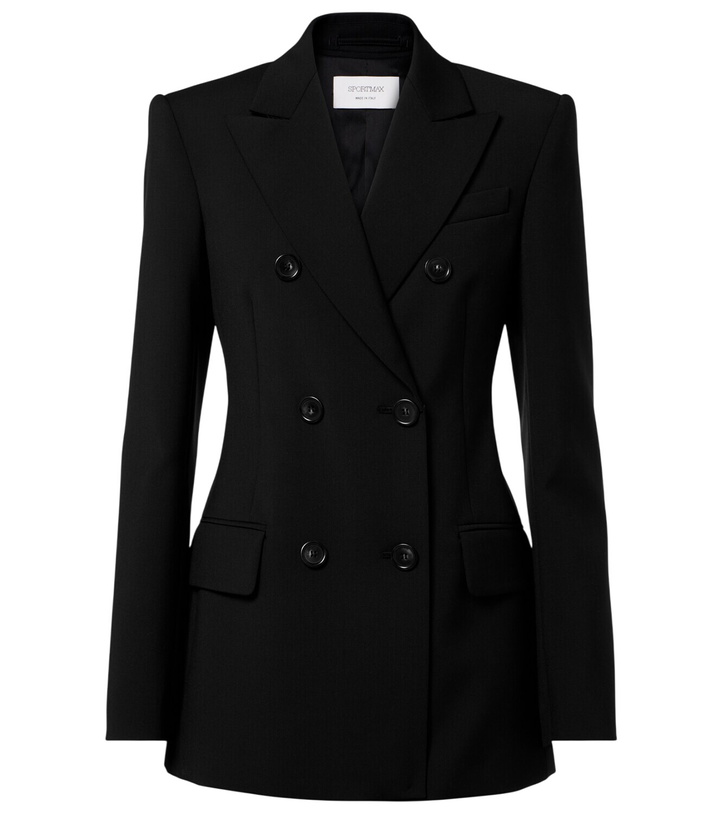 Photo: Sportmax Virgin wool blazer