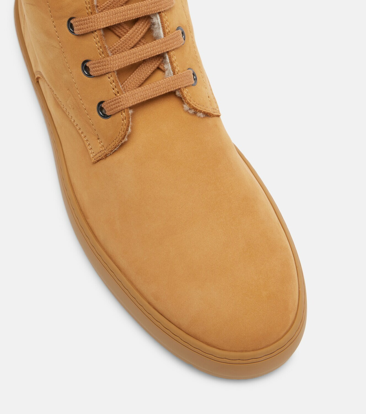 Tod's Winter Gommino leather lace-up boots