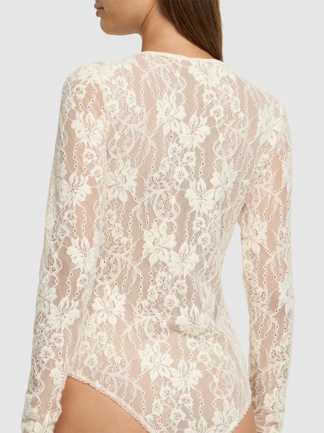ZIMMERMANN Stretch Lace Bodysuit