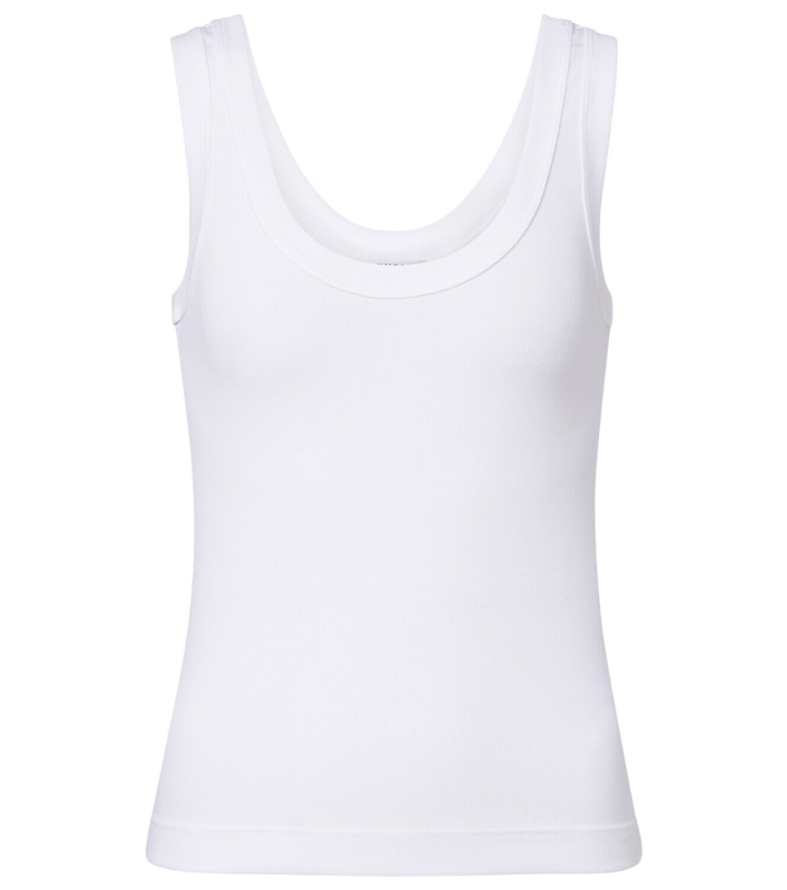 Photo: Brunello Cucinelli Cotton-blend tank top
