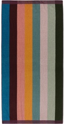 Paul Smith Multicolor Artist Stripe Large Beach Towel