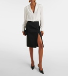 Roland Mouret Silk satin bodysuit