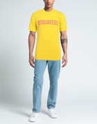 Dsquared2 Mens T-shirt in Yellow