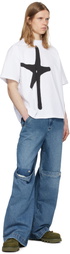 SPENCER BADU Blue Baggy Jeans