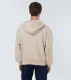 Acne Studios Face cotton fleece hoodie
