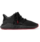 adidas Originals - EQT Support 93/17 Stretch-Knit Sneakers - Men - Black