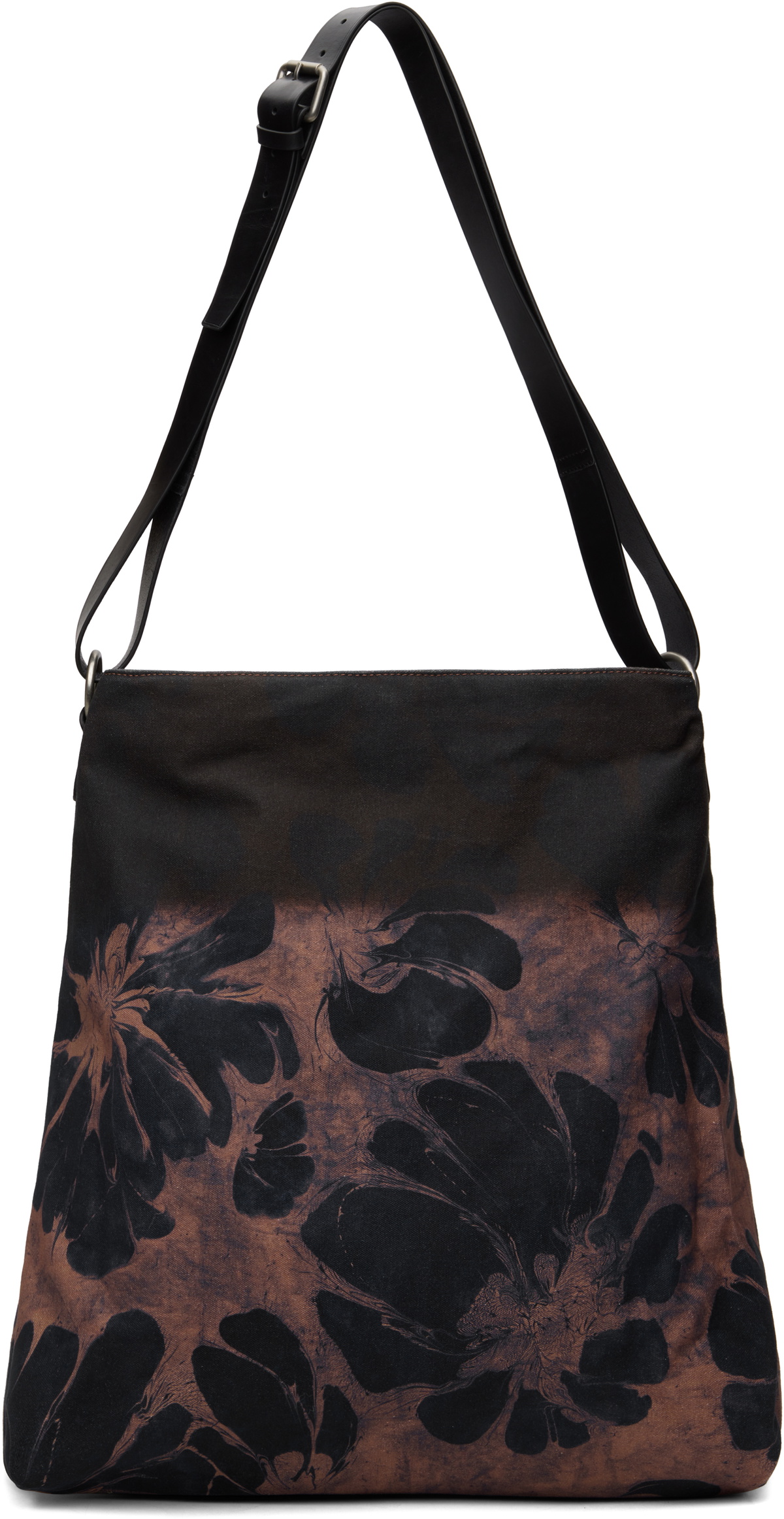 Dries Van Noten Navy Canvas Bag