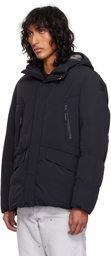 Parajumpers Black Kazu Down Jacket