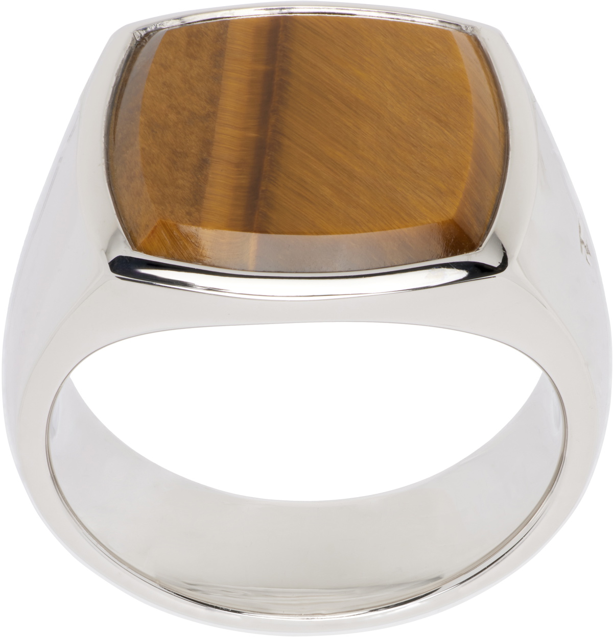 Tom Wood Silver Step Ring Tom Wood