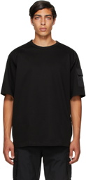 Juun.J Black Pocket Sleeve T-Shirt