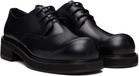 Acne Studios Black Leather Lace-Up Derbys