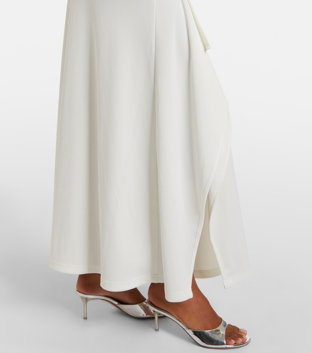 Christopher Esber Occhio embellished jersey maxi skirt