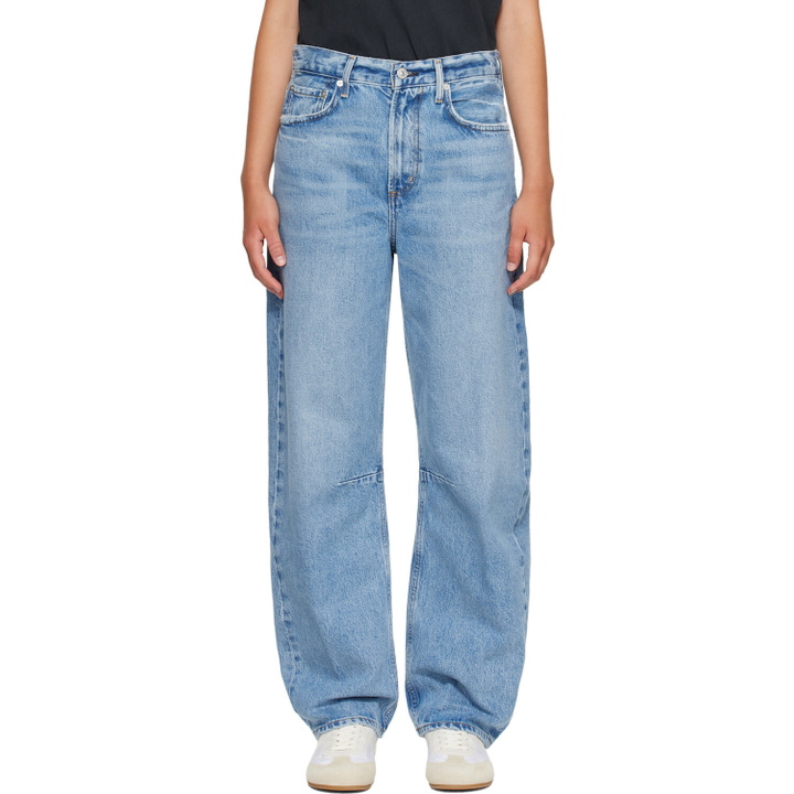 Photo: Citizens of Humanity Blue Miro Long Relaxed Jeans